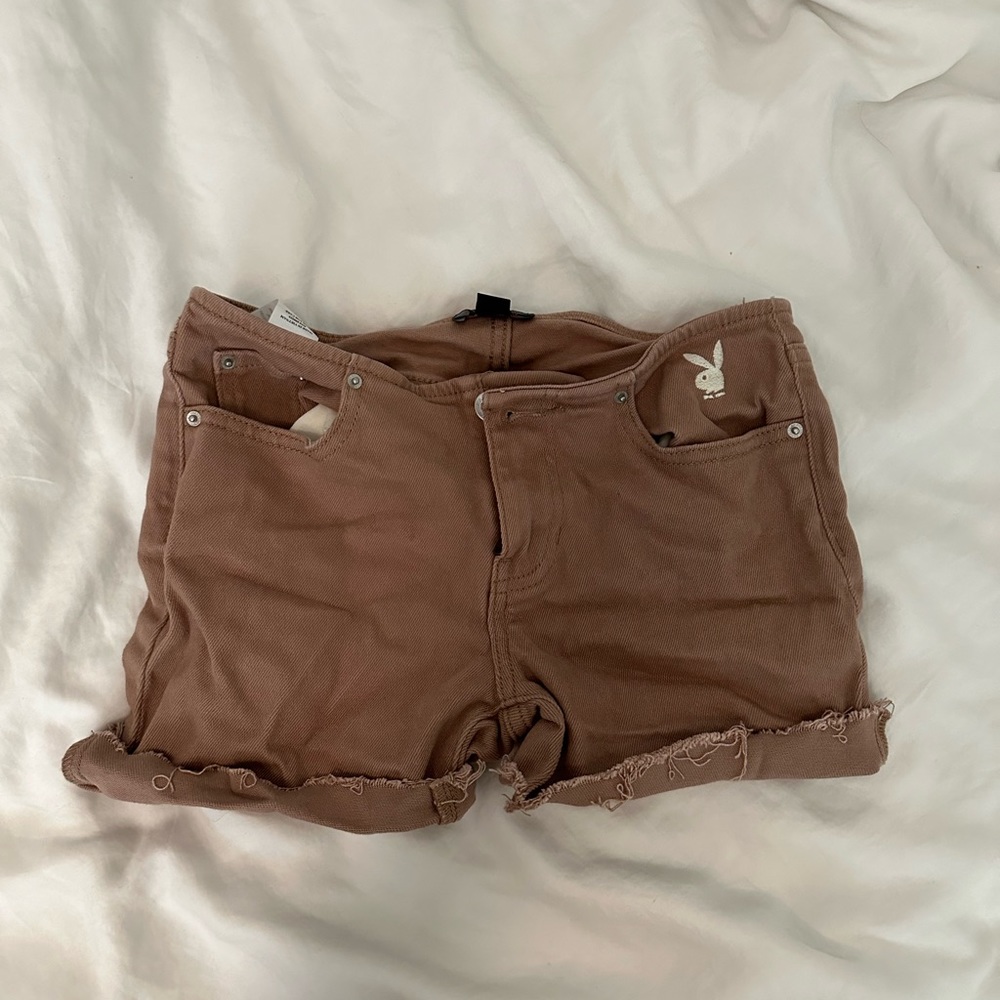 Playboy Low waist Shorts (Used to be Pants) (Size 23)